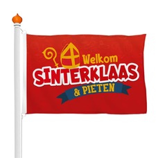 Willkommen Sinterklaas-Flagge