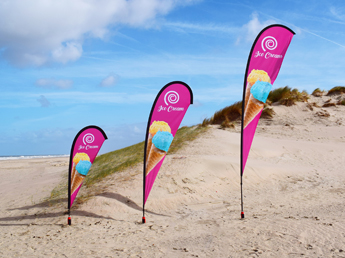 Beachflags Tropfen