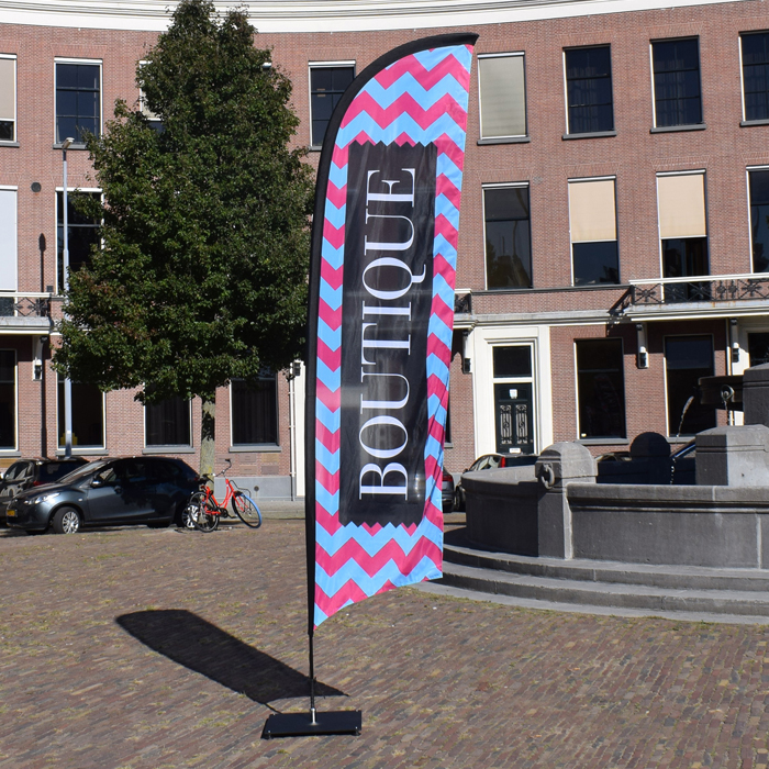 Beachflag Straight Fiber S