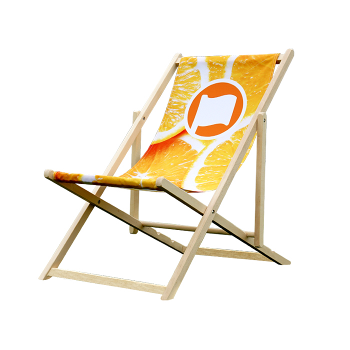 Strandstuhl ohne Rückenlehne
