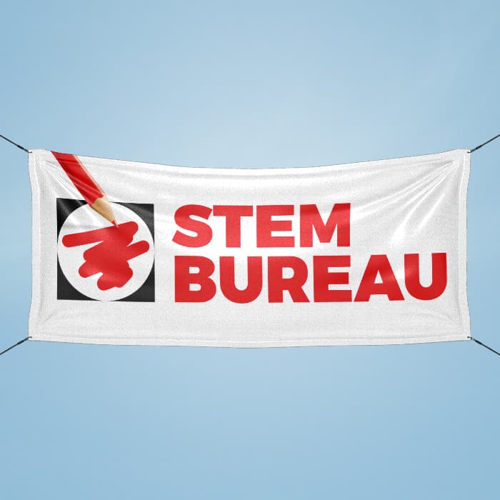 Wahllokal-Banner