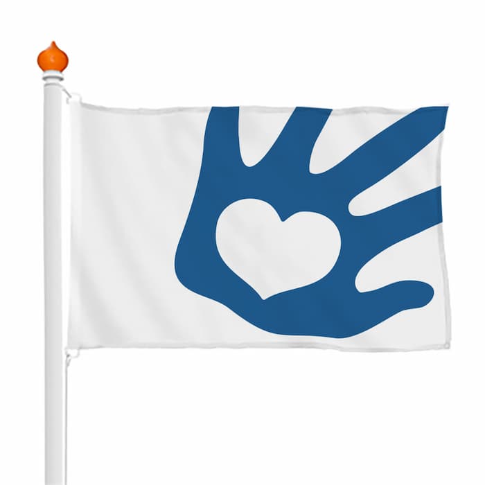 Flagge gegen Mobbing