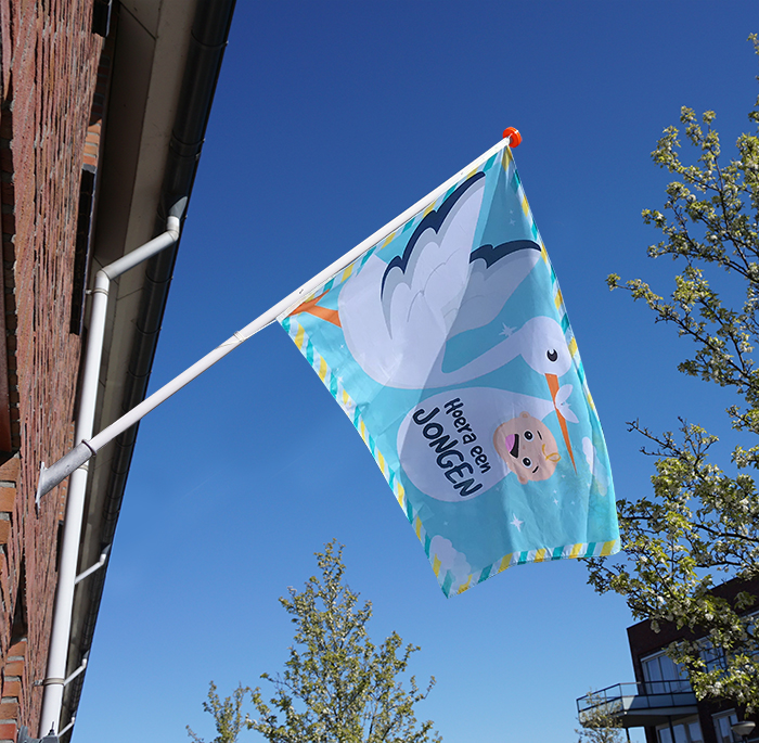 Geburtsflagge Junge